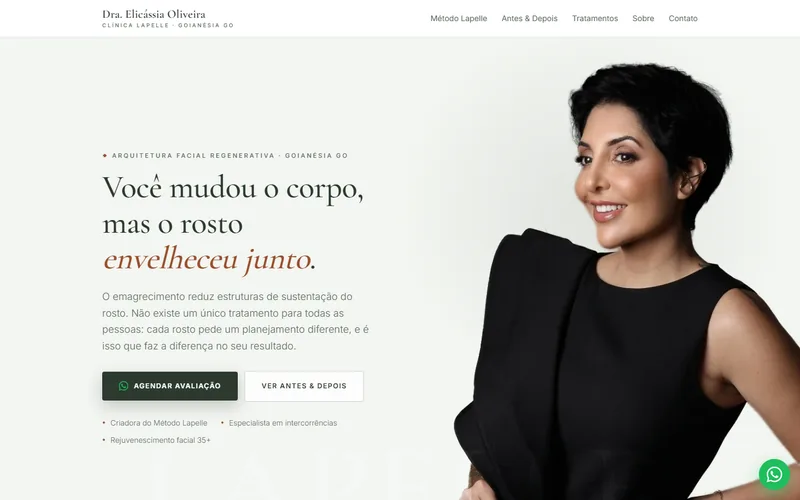 Dra. Elicássia Oliveira · harmonização facial