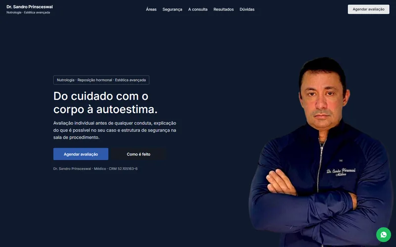 Dr. Sandro Prinsceswal · nutrologia